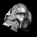 Skull Ring For Motor Biker - TR110